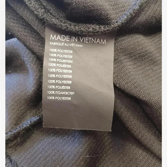 Club Monaco Black Square Neck Short Sleeve Mini Dress Size Medium - Picture 7 of 9